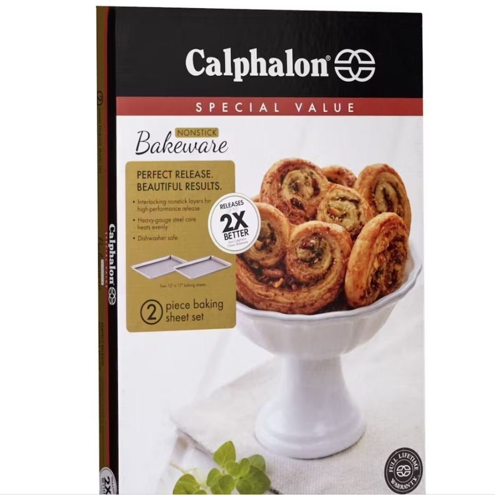 Calphalon Nonstick Bakeware 2-PC Baking Sheet Set
